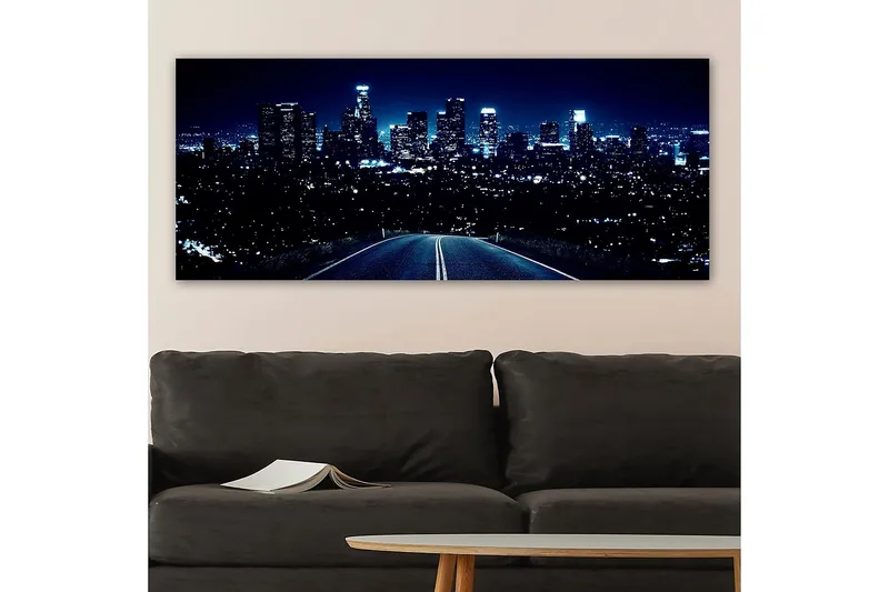 Canvastaulu YTY Cities & Countries Monivärinen - 120x50 cm - Sisustustuotteet - Taulu & taide - Canvas-taulu