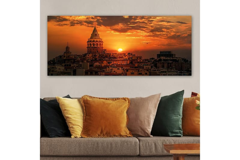 Canvastaulu YTY Cities & Countries Monivärinen - 120x50 cm - Sisustustuotteet - Taulu & taide - Canvas-taulu