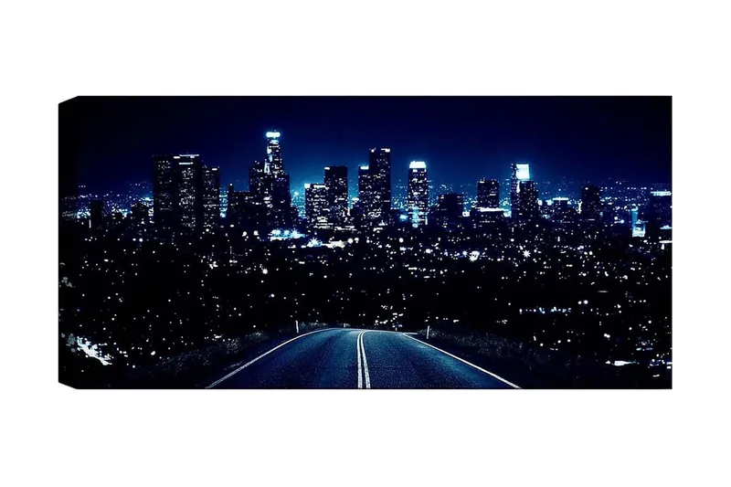 Canvastaulu YTY Cities & Countries Monivärinen, 120x50 cm