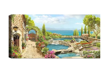 Canvastaulu YTY Cities & Countries Monivärinen - 120x50 cm - Sisustustuotteet - Taulu & taide - Canvas-taulu