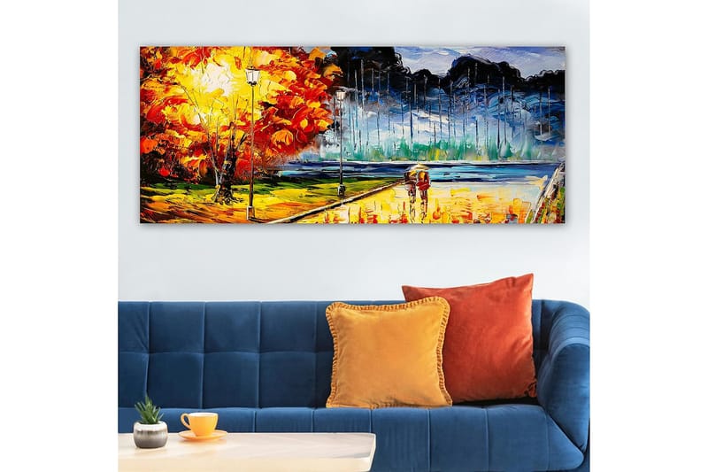 Canvastaulu YTY Cities & Countries Monivärinen - 120x50 cm - Sisustustuotteet - Taulu & taide - Canvas-taulu