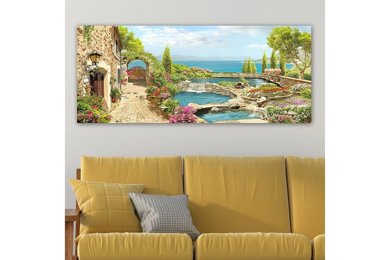 Canvastaulu YTY Cities & Countries Monivärinen - 120x50 cm - Sisustustuotteet - Taulu & taide - Canvas-taulu