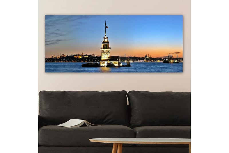 Canvastaulu YTY Cities & Countries Monivärinen - 120x50 cm - Sisustustuotteet - Taulu & taide - Canvas-taulu