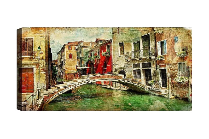 Canvastaulu YTY Cities & Countries Monivärinen, 120x50 cm