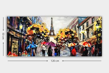 Canvastaulu YTY Cities & Countries Monivärinen - 120x50 cm - Sisustustuotteet - Taulu & taide - Canvas-taulu