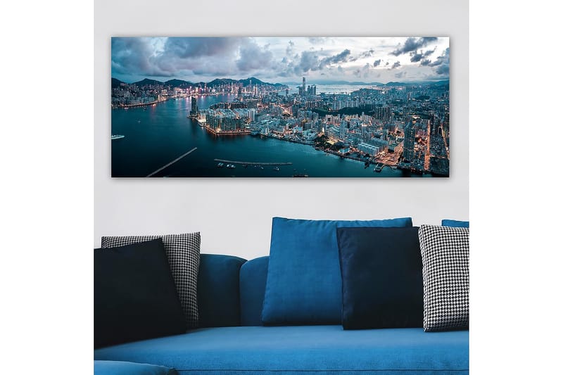 Canvastaulu YTY Cities & Countries Monivärinen - 120x50 cm - Sisustustuotteet - Taulu & taide - Canvas-taulu