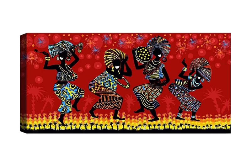 Canvastaulu YTY Culture Monivärinen, 120x50 cm