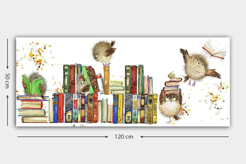 Canvastaulu YTY Curiosities Monivärinen - 120x50 cm - Sisustustuotteet - Taulu & taide - Canvas-taulu