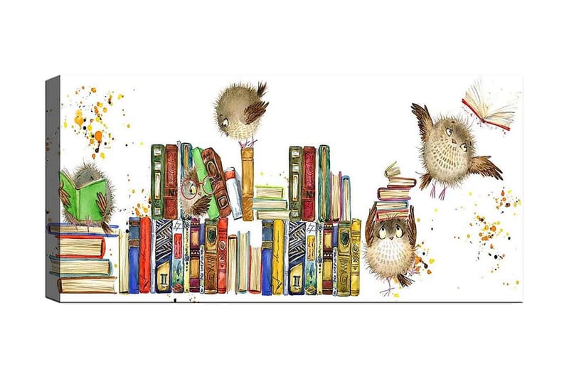 Canvastaulu YTY Curiosities Monivärinen, 120x50 cm