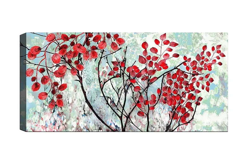 Canvastaulu YTY Floral & Botanical Monivärinen, 120x50 cm