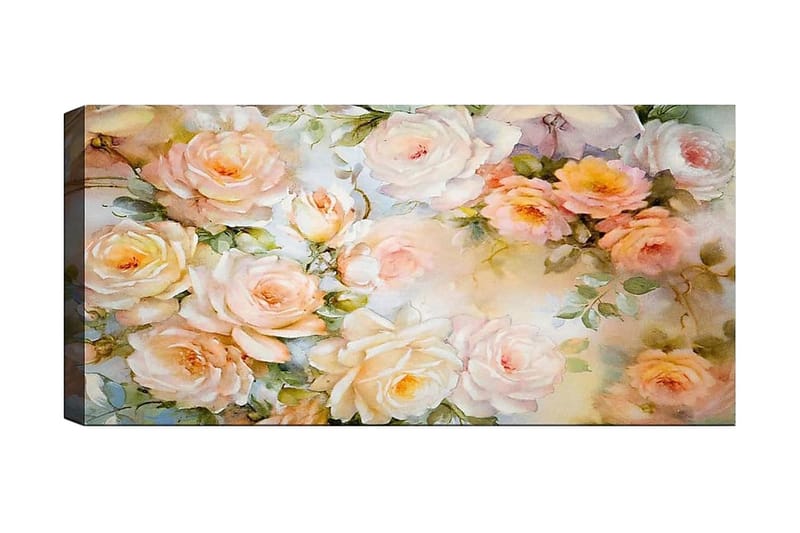 Canvastaulu YTY Floral & Botanical Monivärinen, 120x50 cm