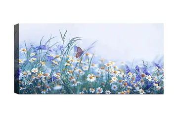 Canvastaulu YTY Floral & Botanical Monivärinen - 120x50 cm - Sisustustuotteet - Taulu & taide - Canvas-taulu