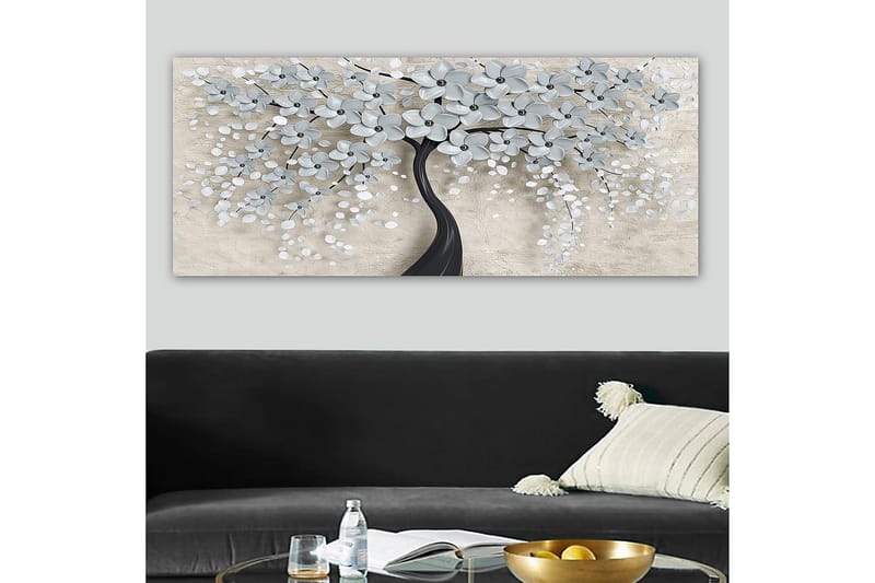 Canvastaulu YTY Floral & Botanical Monivärinen - 120x50 cm - Sisustustuotteet - Taulu & taide - Canvas-taulu