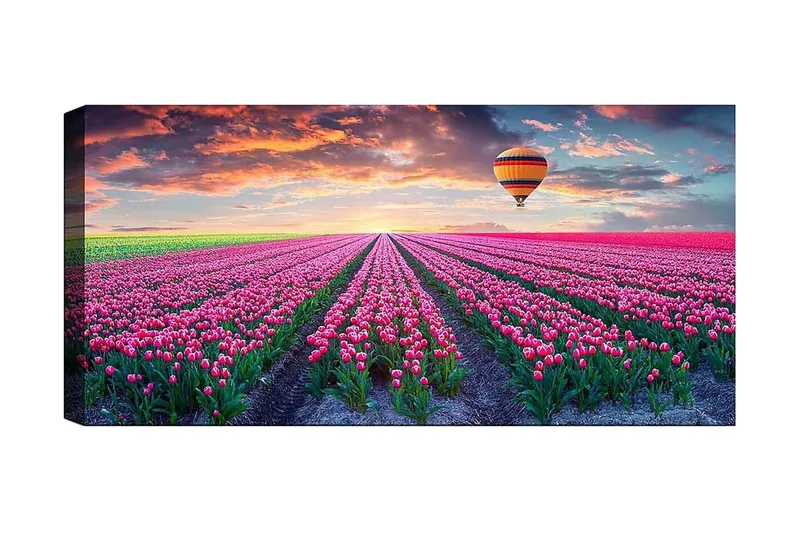 Canvastaulu YTY Floral & Botanical Monivärinen, 120x50 cm