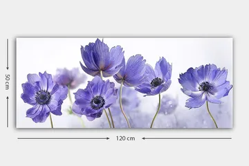 Canvastaulu YTY Floral & Botanical Monivärinen - 120x50 cm - Sisustustuotteet - Taulu & taide - Canvas-taulu