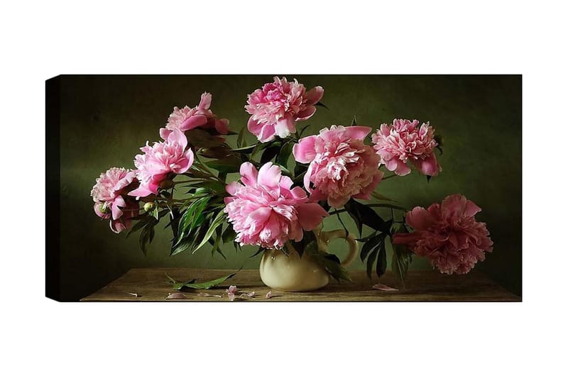 Canvastaulu YTY Floral & Botanical Monivärinen - 120x50 cm - Sisustustuotteet - Taulu & taide - Canvas-taulu