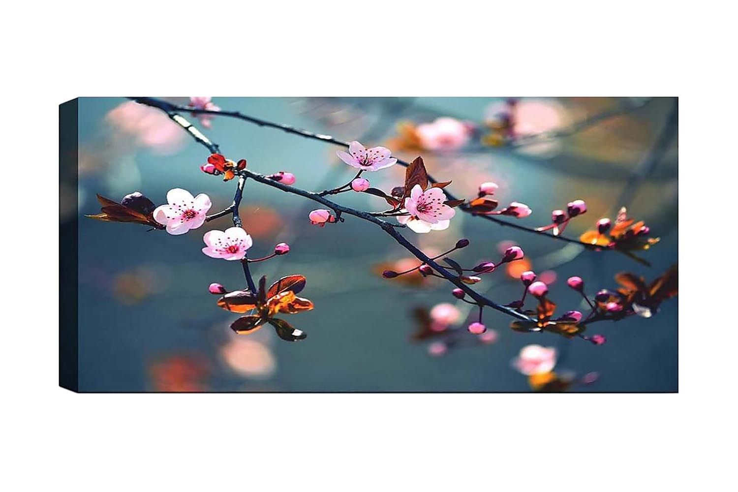 Canvastaulu YTY Floral & Botanical Monivärinen - 120x50 cm - Sisustustuotteet - Taulu & taide - Canvas-taulu