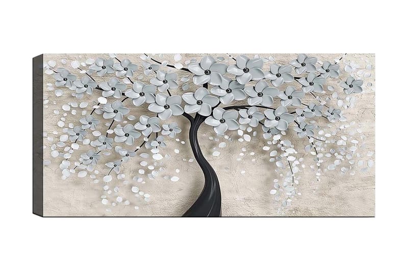 Canvastaulu YTY Floral & Botanical Monivärinen - 120x50 cm - Sisustustuotteet - Taulu & taide - Canvas-taulu