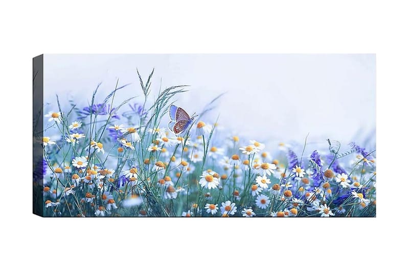Canvastaulu YTY Floral & Botanical Monivärinen - 120x50 cm - Sisustustuotteet - Taulu & taide - Canvas-taulu