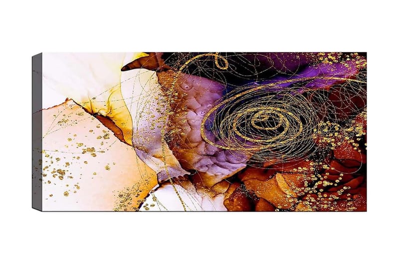 Canvastaulu YTY Floral & Botanical Monivärinen - 120x50 cm - Sisustustuotteet - Taulu & taide - Canvas-taulu