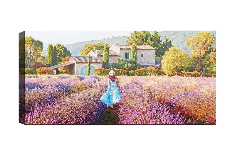 Canvastaulu YTY Floral & Botanical Monivärinen - 120x50 cm - Sisustustuotteet - Taulu & taide - Canvas-taulu