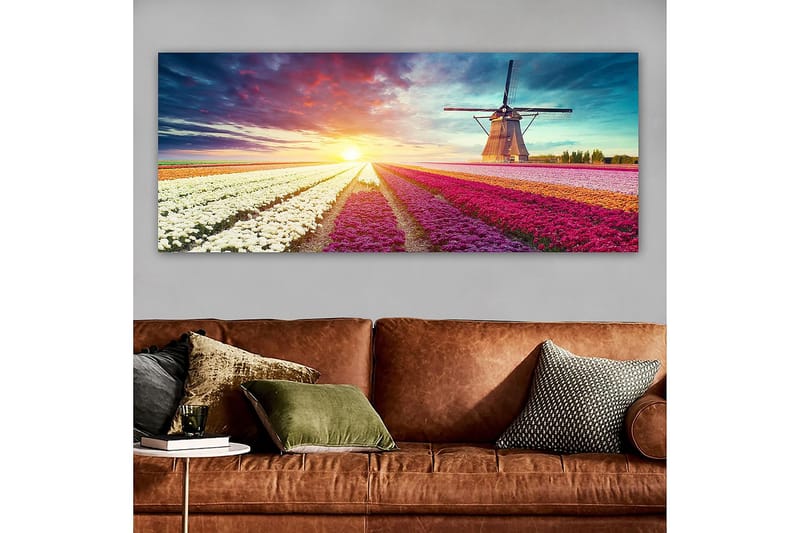 Canvastaulu YTY Floral & Botanical Monivärinen - 120x50 cm - Canvas-taulu - Seinäkoristeet