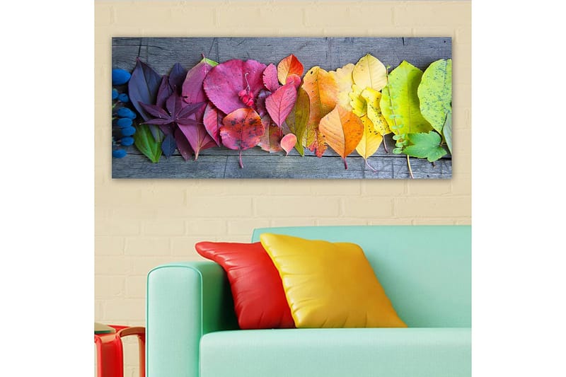 Canvastaulu YTY Floral & Botanical Monivärinen - 120x50 cm - Canvas-taulu - Seinäkoristeet