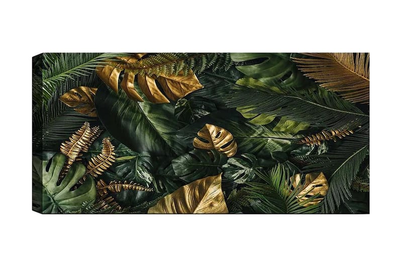 Canvastaulu YTY Floral & Botanical Monivärinen - 120x50 cm - Sisustustuotteet - Taulu & taide - Canvas-taulu