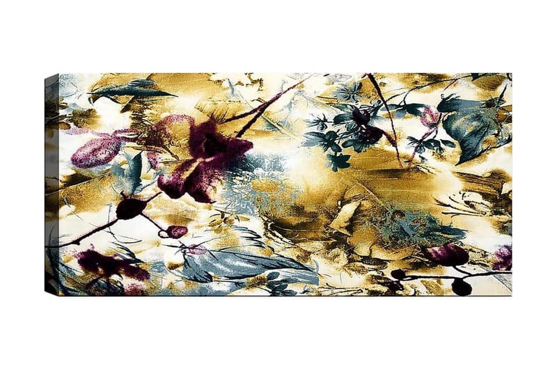 Canvastaulu YTY Floral & Botanical Monivärinen - 120x50 cm - Sisustustuotteet - Taulu & taide - Canvas-taulu