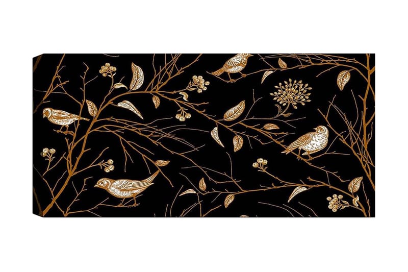 Canvastaulu YTY Floral & Botanical Monivärinen - 120x50 cm - Sisustustuotteet - Taulu & taide - Canvas-taulu