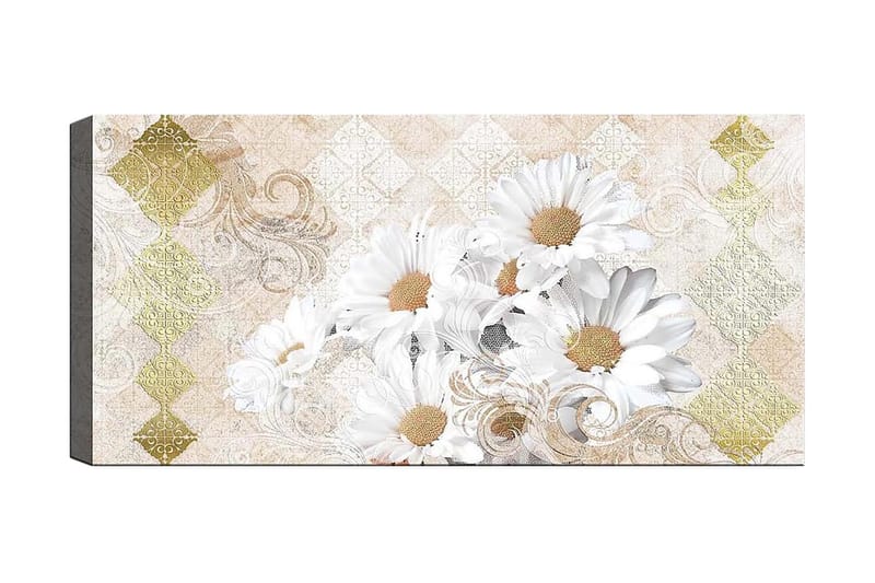 Canvastaulu YTY Floral & Botanical Monivärinen - 120x50 cm - Sisustustuotteet - Taulu & taide - Canvas-taulu