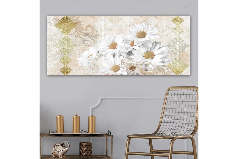 Canvastaulu YTY Floral & Botanical Monivärinen - 120x50 cm - Sisustustuotteet - Taulu & taide - Canvas-taulu