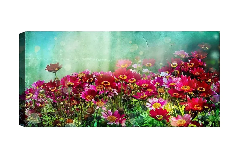 Canvastaulu YTY Floral & Botanical Monivärinen, 120x50 cm