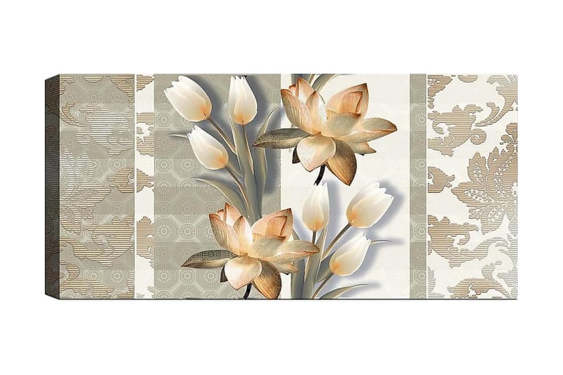 Canvastaulu YTY Floral & Botanical Monivärinen, 120x50 cm