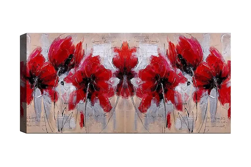 Canvastaulu YTY Floral & Botanical Monivärinen, 120x50 cm