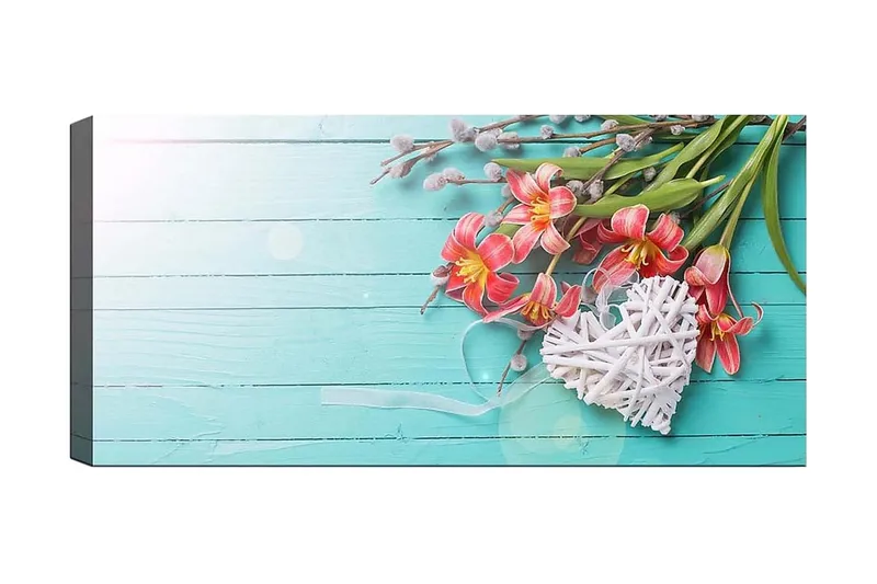 Canvastaulu YTY Floral & Botanical Monivärinen, 120x50 cm