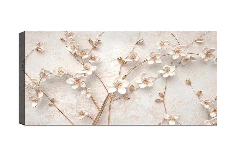 Canvastaulu YTY Floral & Botanical Monivärinen, 120x50 cm