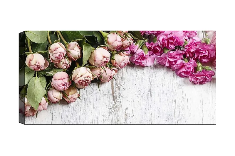 Canvastaulu YTY Floral & Botanical Monivärinen, 120x50 cm