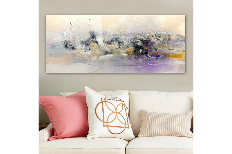 Canvastaulu YTY Floral & Botanical Monivärinen - 120x50 cm - Sisustustuotteet - Taulu & taide - Canvas-taulu