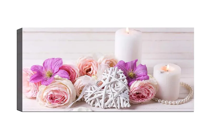 Canvastaulu YTY Floral & Botanical Monivärinen, 120x50 cm