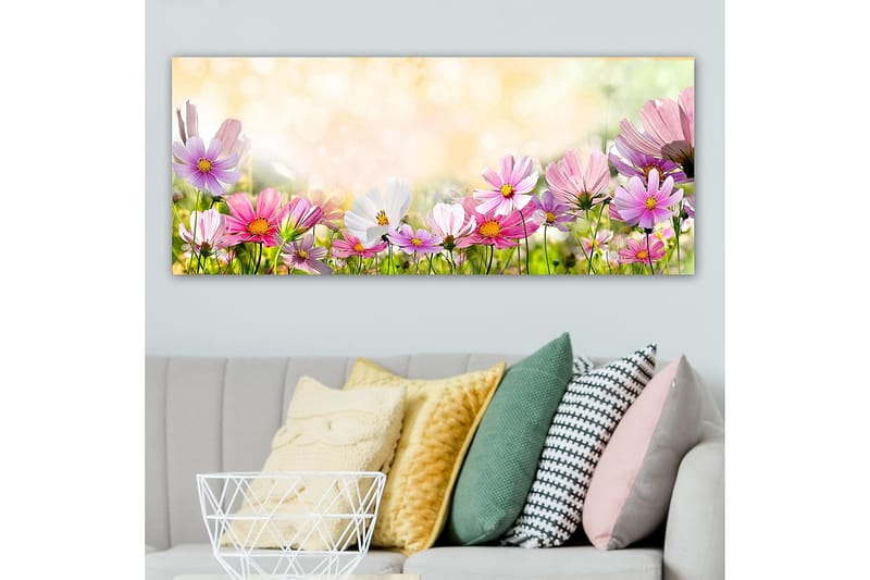 Canvastaulu YTY Floral & Botanical Monivärinen - 120x50 cm - Sisustustuotteet - Taulu & taide - Canvas-taulu