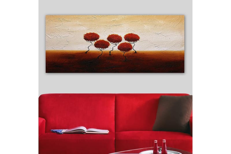 Canvastaulu YTY Floral & Botanical Monivärinen - 120x50 cm - Sisustustuotteet - Taulu & taide - Canvas-taulu