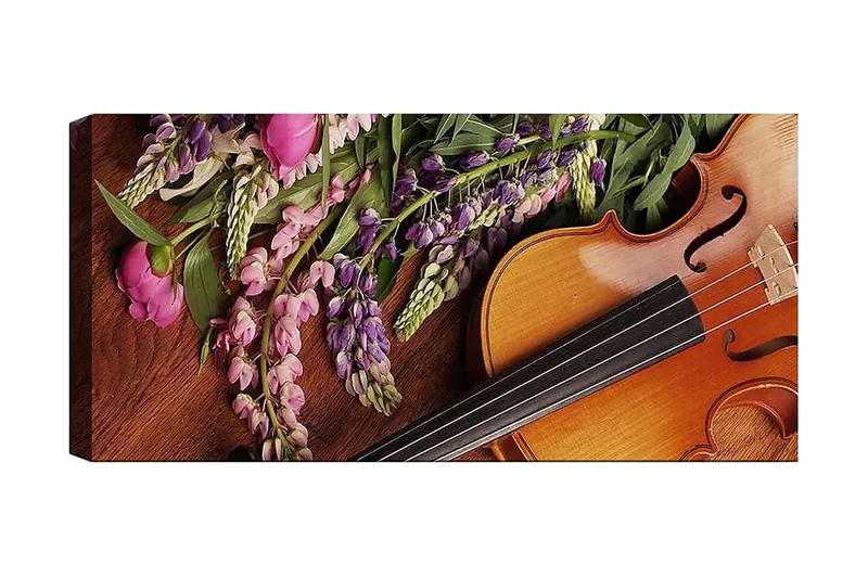 Canvastaulu YTY Floral & Botanical Monivärinen, 120x50 cm