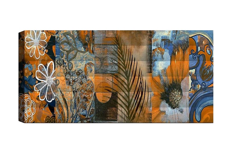 Canvastaulu YTY Floral & Botanical Monivärinen, 120x50 cm