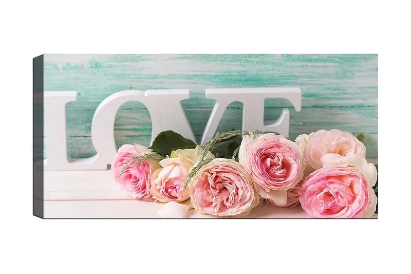 Canvastaulu YTY Floral & Botanical Monivärinen, 120x50 cm