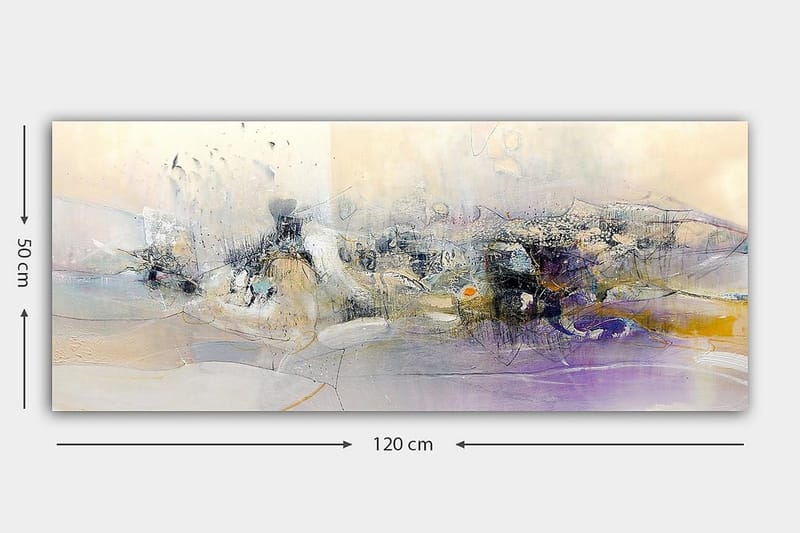 Canvastaulu YTY Floral & Botanical Monivärinen - 120x50 cm - Sisustustuotteet - Taulu & taide - Canvas-taulu