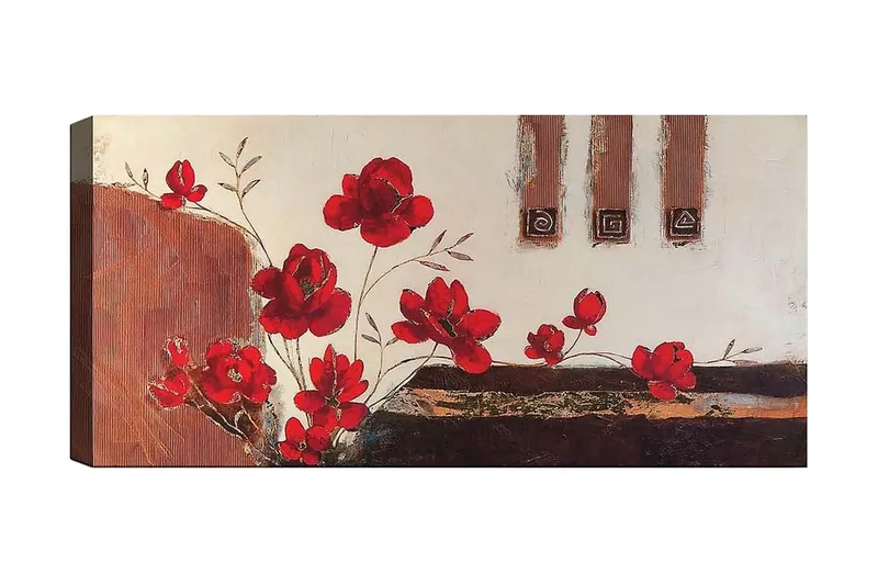 Canvastaulu YTY Floral & Botanical Monivärinen, 120x50 cm