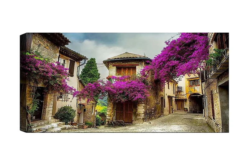 Canvastaulu YTY Floral & Botanical Monivärinen, 120x50 cm