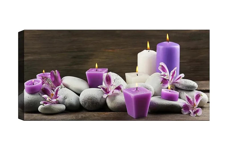 Canvastaulu YTY Floral & Botanical Monivärinen, 120x50 cm