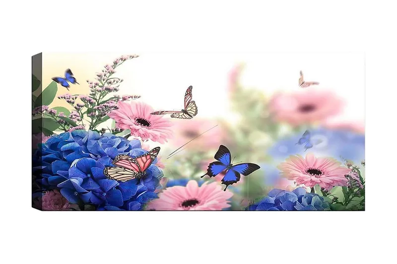 Canvastaulu YTY Floral & Botanical Monivärinen, 120x50 cm